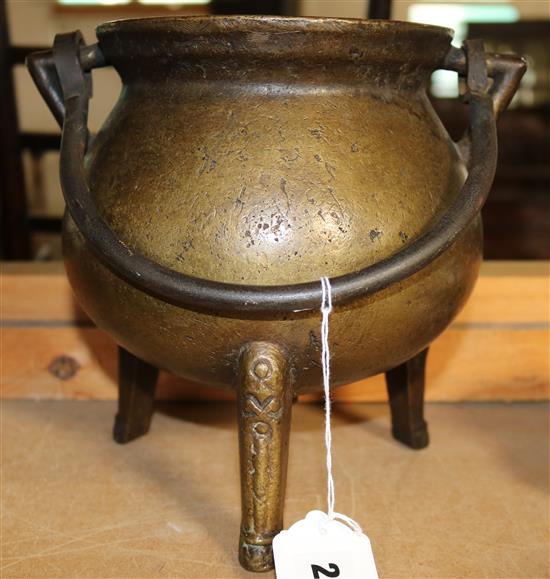 Early bronze cauldron